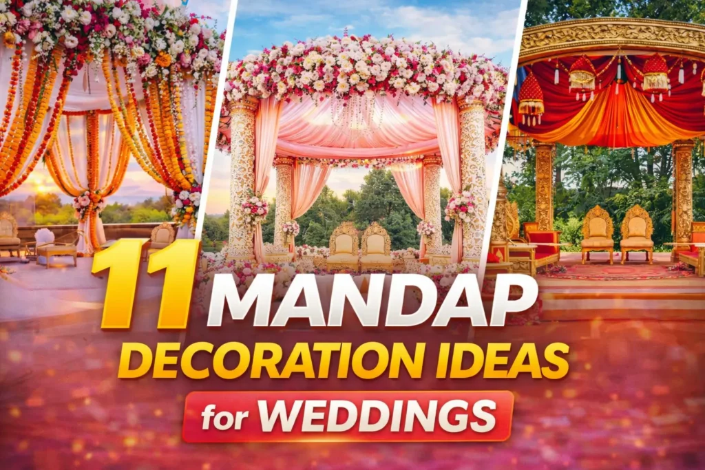 11 Mandap Decoration Ideas for Weddings in India